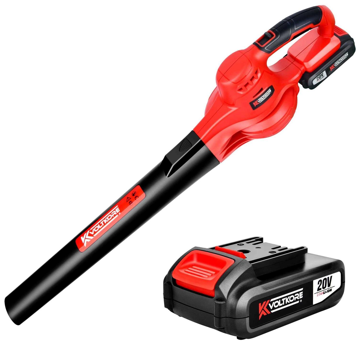 Cordless Leaf Blower 20V Battery Powered Leaf Blower