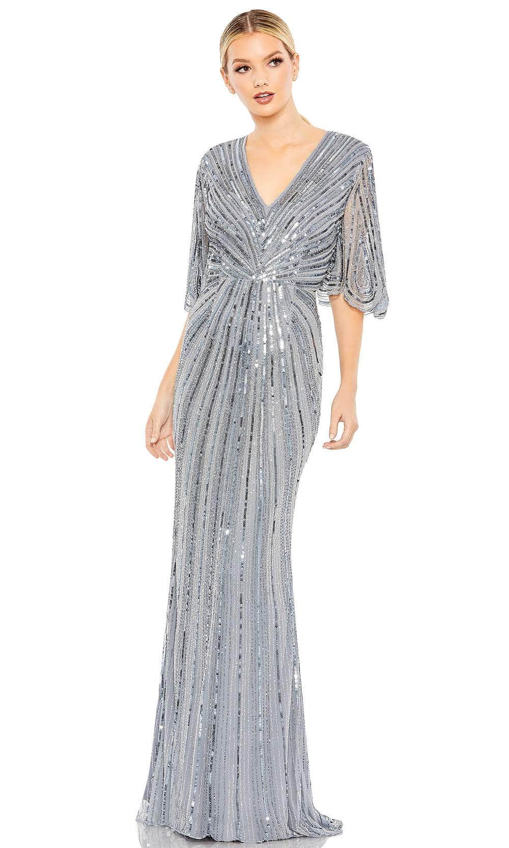 Short Sleeves Sequined Mother of the Groom Dress