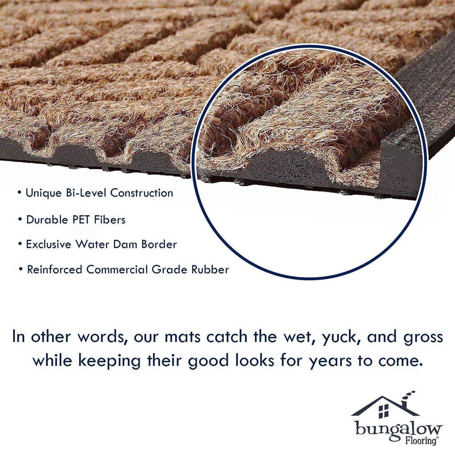 Waterhog Fern Doormat, 2′ x 3′