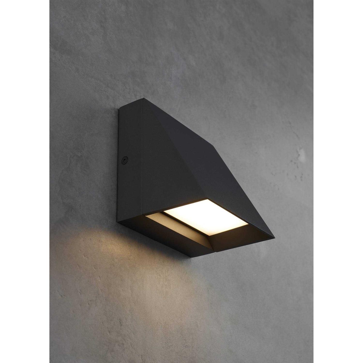 Visual Comfort Modern Pitch LED Outdoor Wall Mount