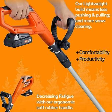 SuperHandy Cordless Snow Thrower/Shovel