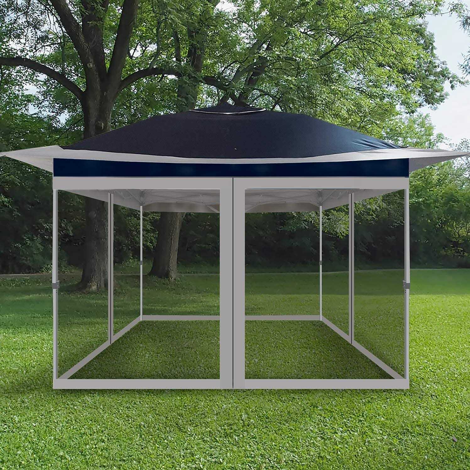 12 Ft. W x 12 Ft. D Steel Pop-up Canopy casualstay Roof