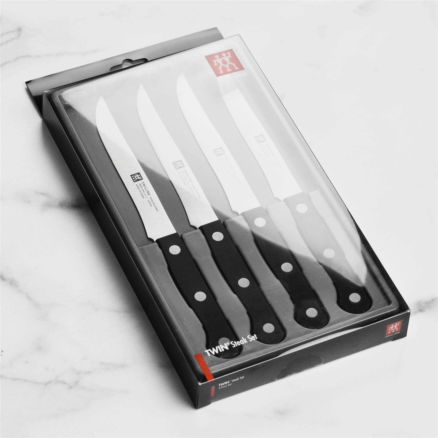 Zwilling Twin Gourmet 4-Piece Steak Set