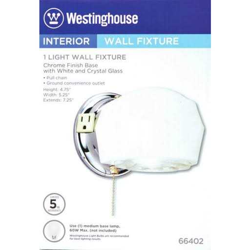 Westinghouse Wall Bracket Light Fixture 66402