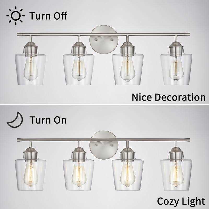 4 Light Dimmable Vanity Light KAWOTI