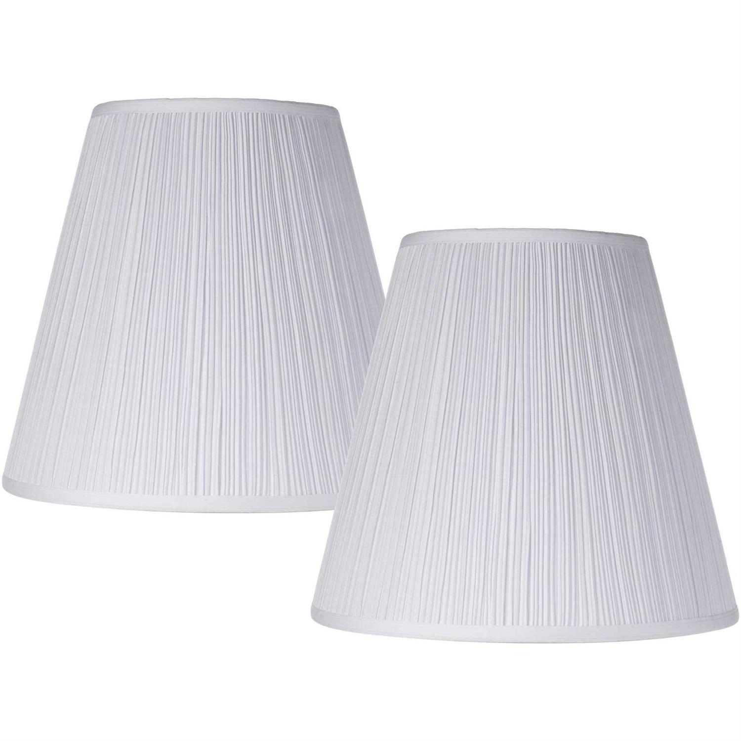 Brentwood Collection Empire Mushroom Pleated Lamp Top x Bottom x High Replacement