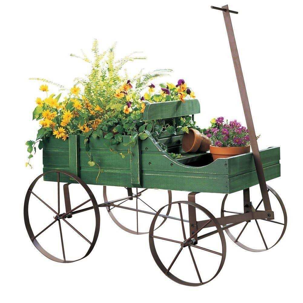 Amish Wagon Decorative Indoor/Outdoor Garden Backyard Planter