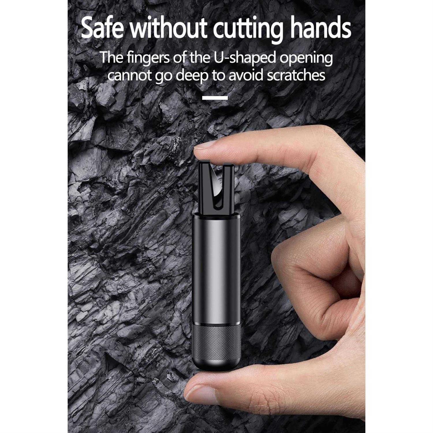 Safehammer Glass Breaker Car Safety Hammer Safe Hammer Glass Breaker Car Emergency 2-in-1 Window Breaker & Seat Belt Cutter