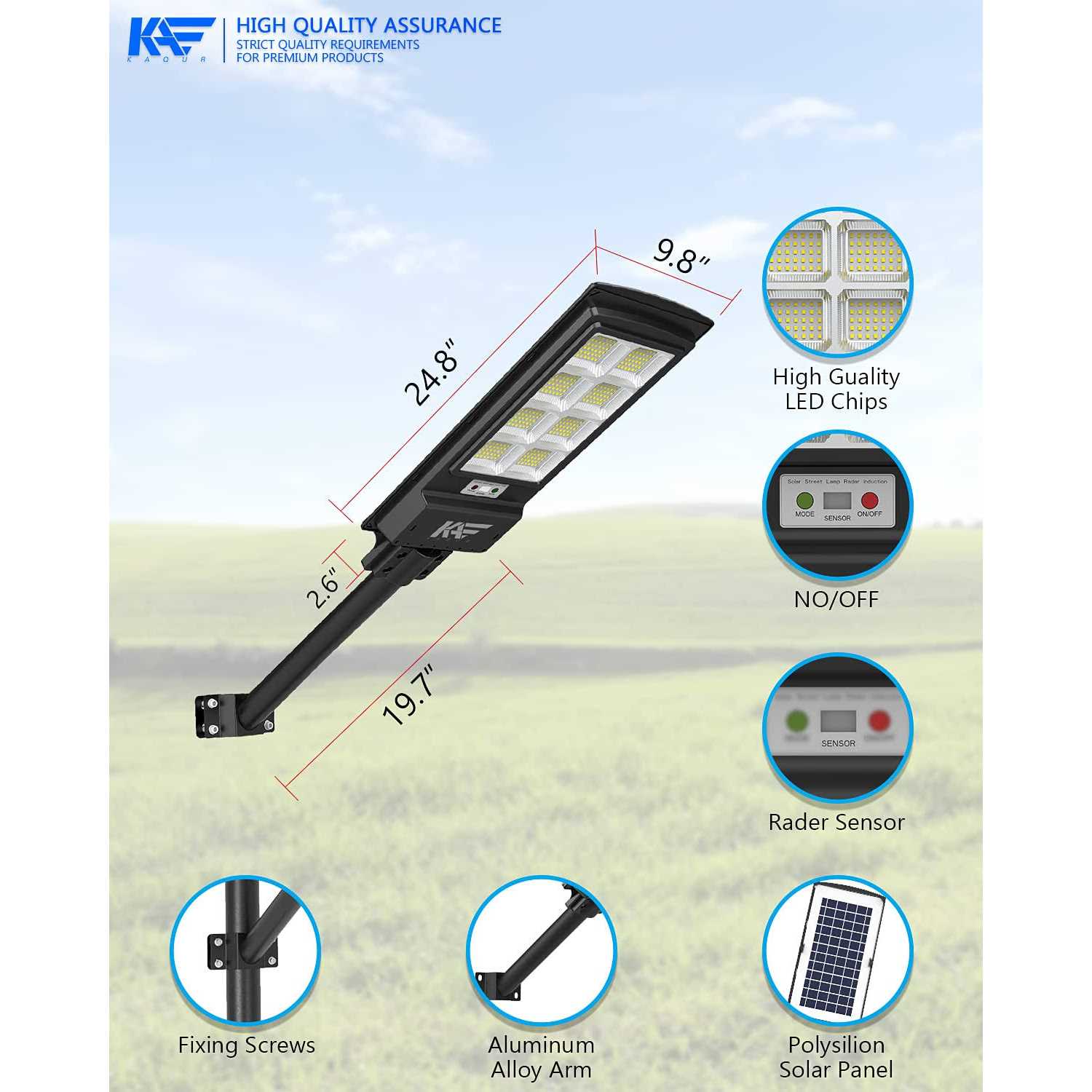 100000LM 1000W Solar Street Lights,384 LEDs Solar Security Flood Lights Outdoor,Solar Powered Dusk to Dawn Motion Lights for Yard,Garage,Garden