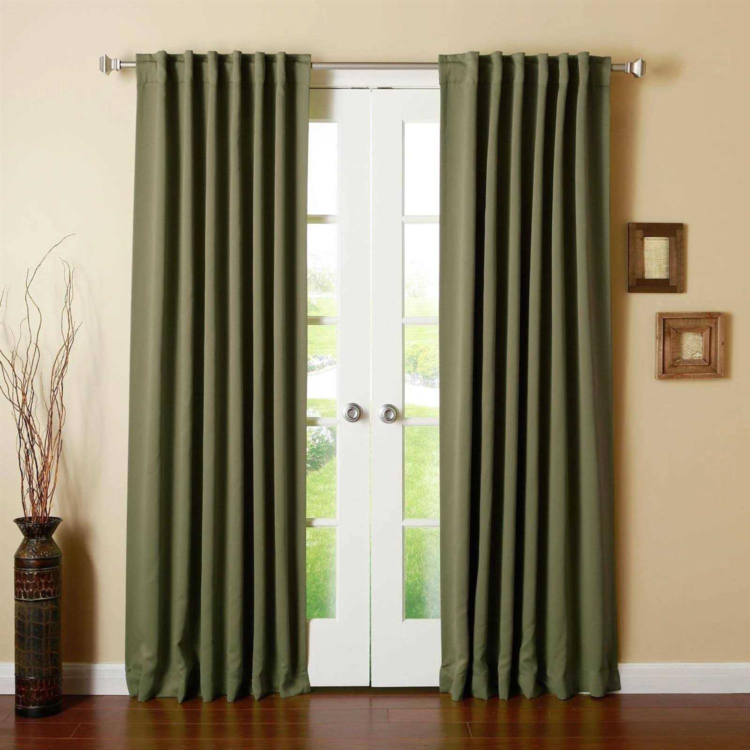 Aurora Home Insulated Thermal Blackout Curtain Panel