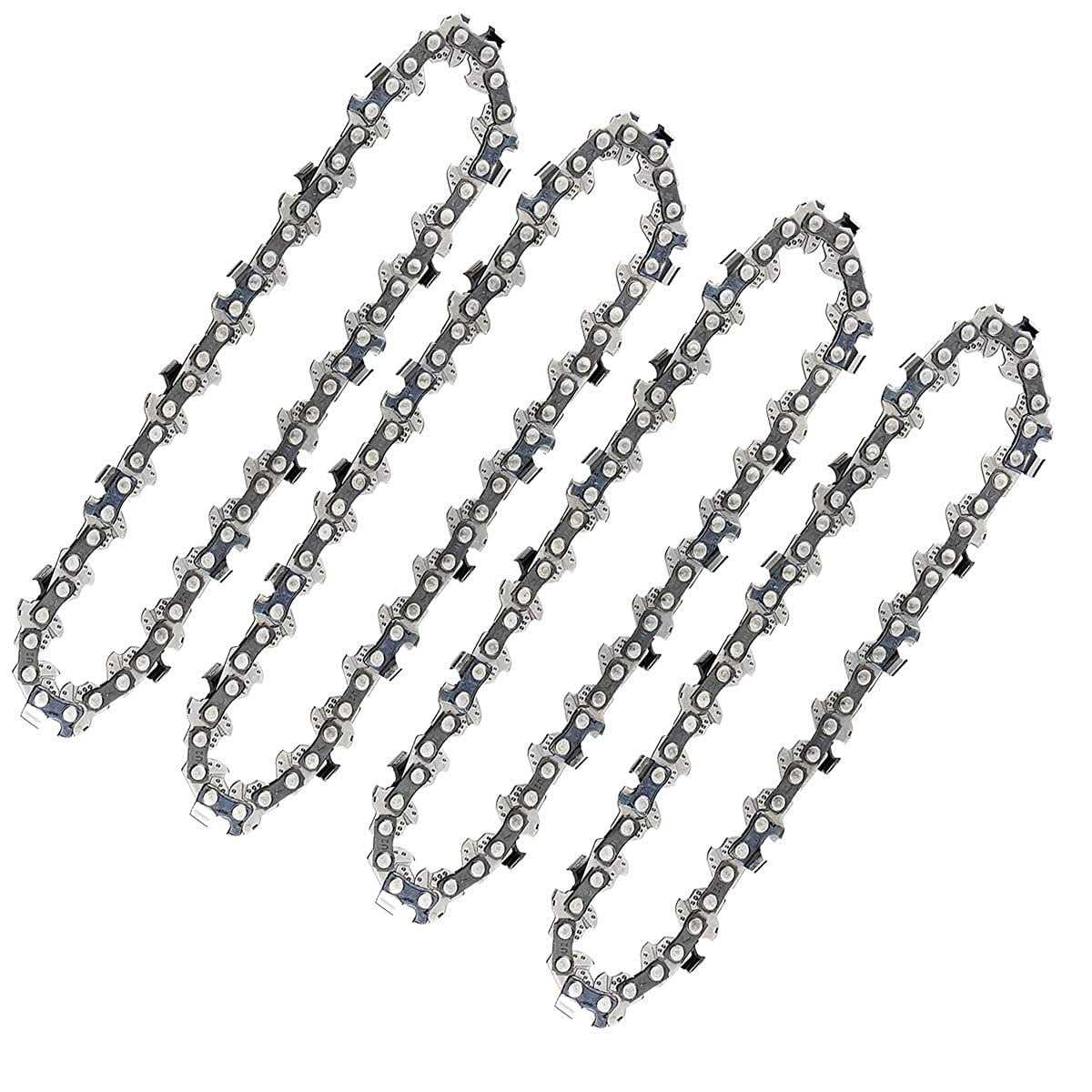 Zinyeme 4 Inch Mini chainsaw chain Replacement cordless Battery Powered Electric Portable chainsaw chain