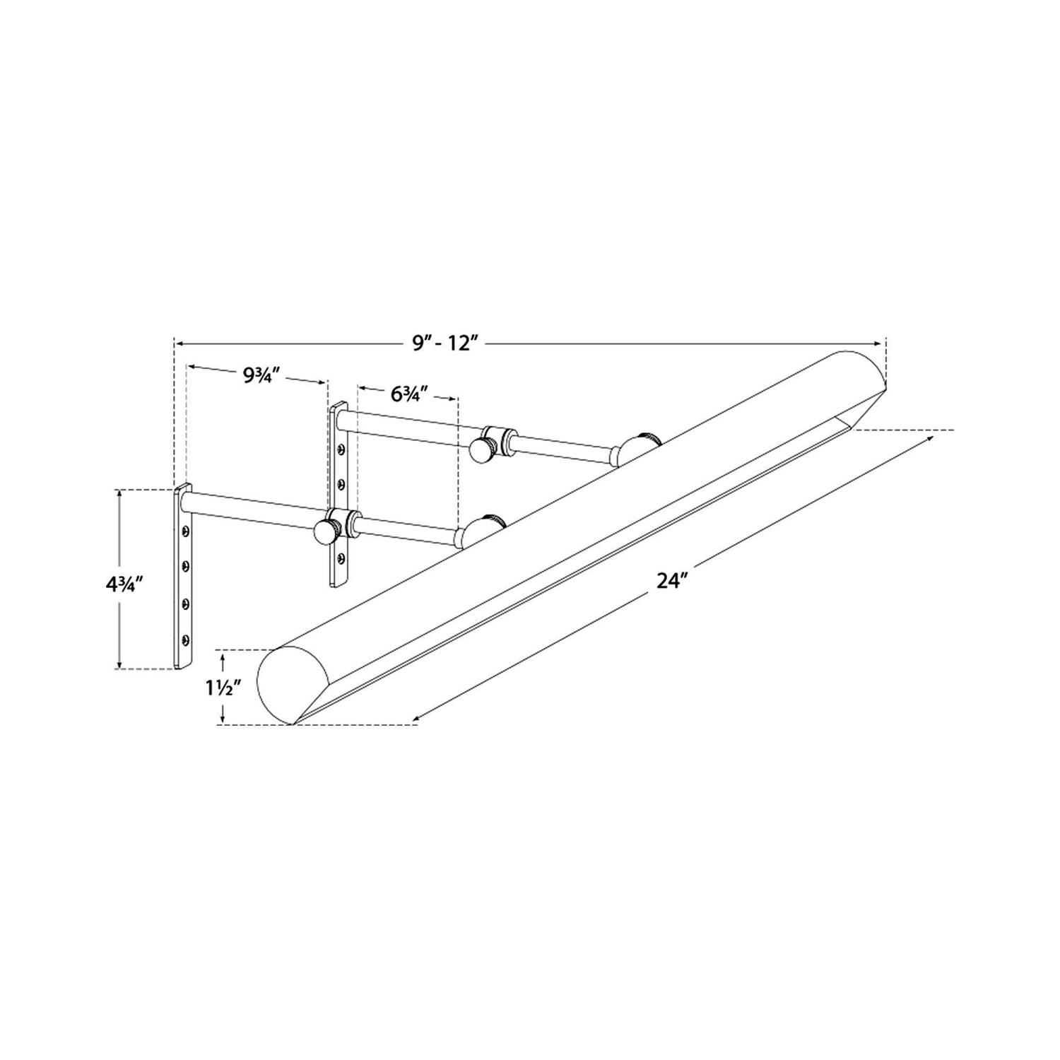 Visual Comfort Signature Frame Makers Picture Light