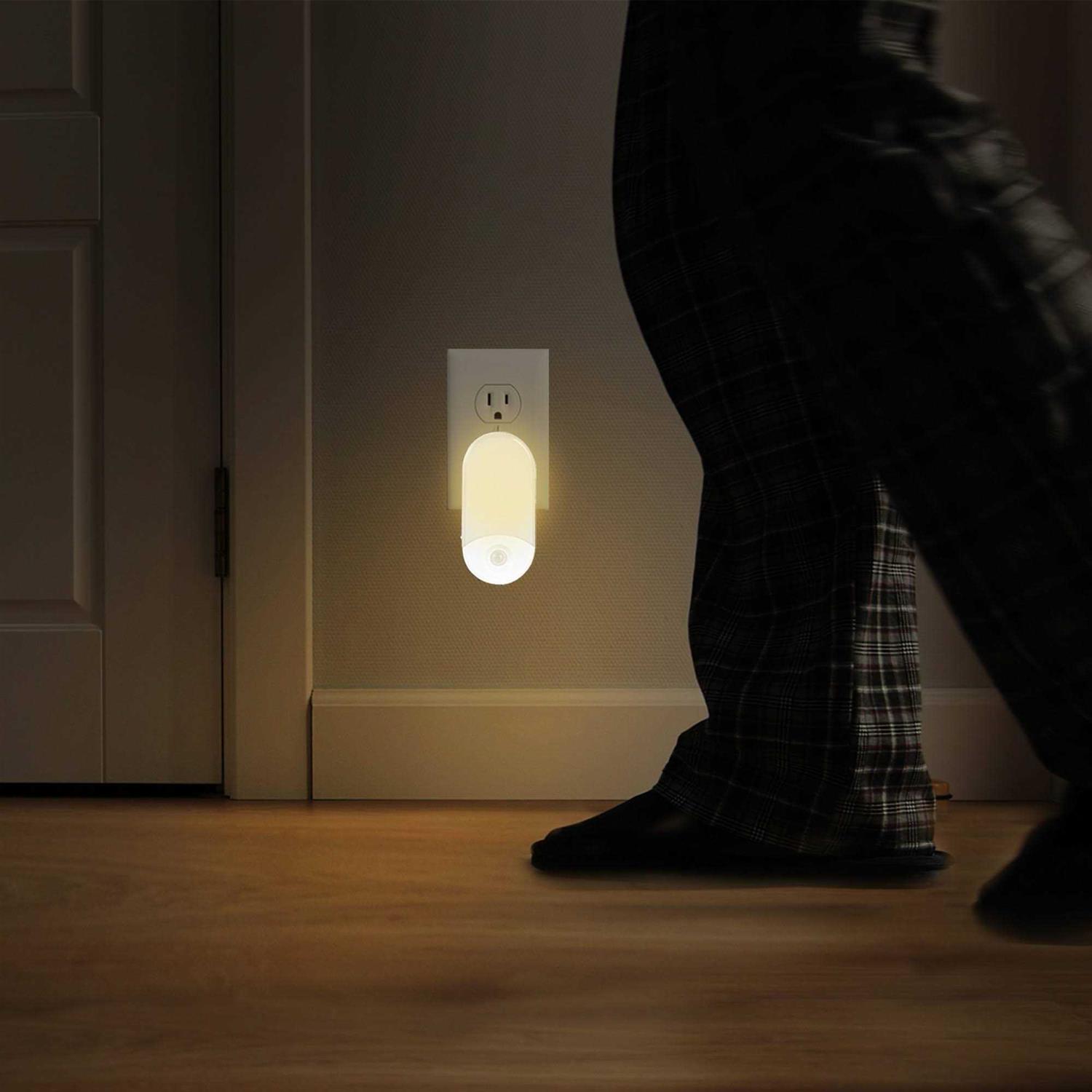 Westinghouse 3-Pack 4-in-1 Power Failure Night Light Motion and Light Sensing Rechargeable Emergency LED Flashlight