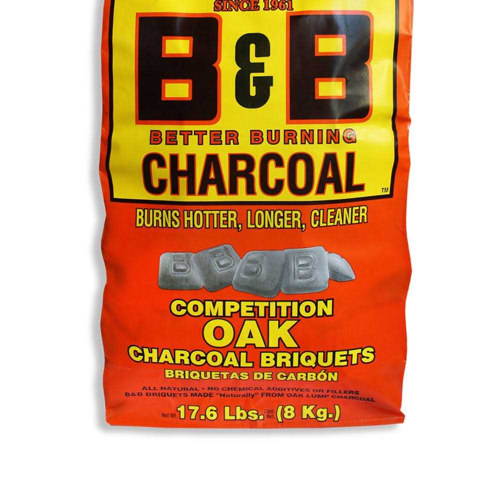 B&B Natural Oak Charcoal Briquets