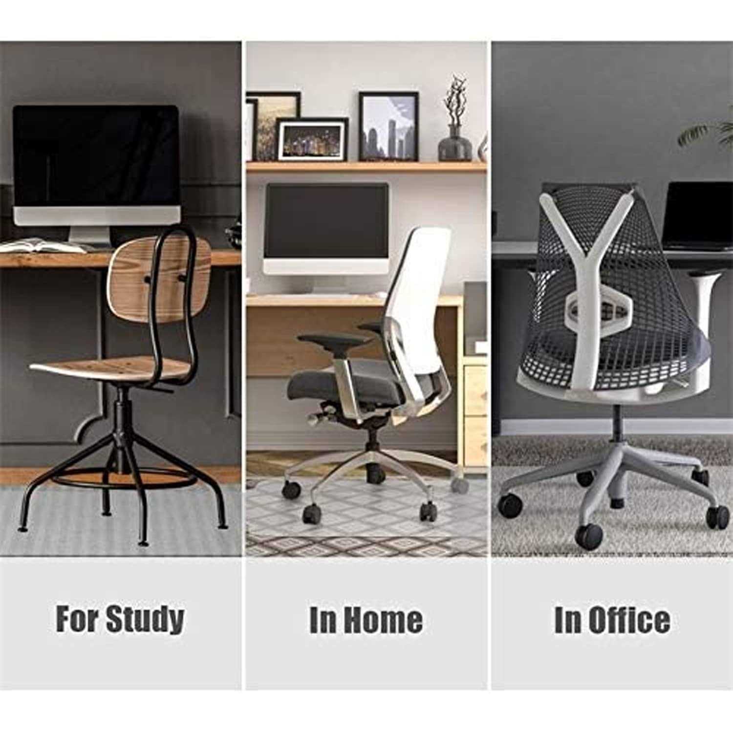 kingwolfox Chair Mat for Carpet Heavy Duty Chair Mat Carpet