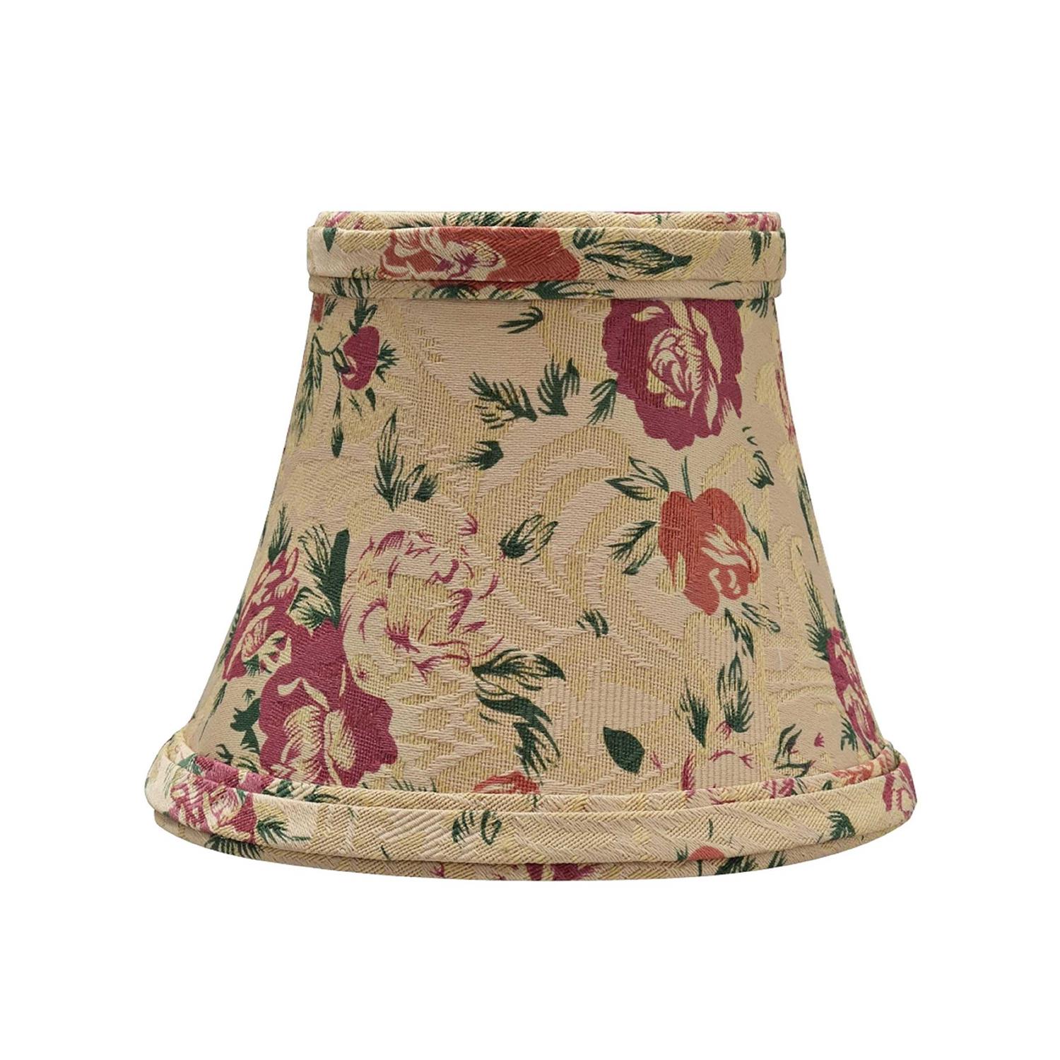 Aspen Creative Bell Chandelier Clip-On Lamp Shade