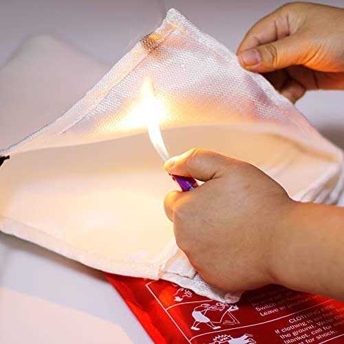 Fire Blanket for Home and kitchen Fiberglass Emergency Fire Blanket Fire Suppression Blanket
