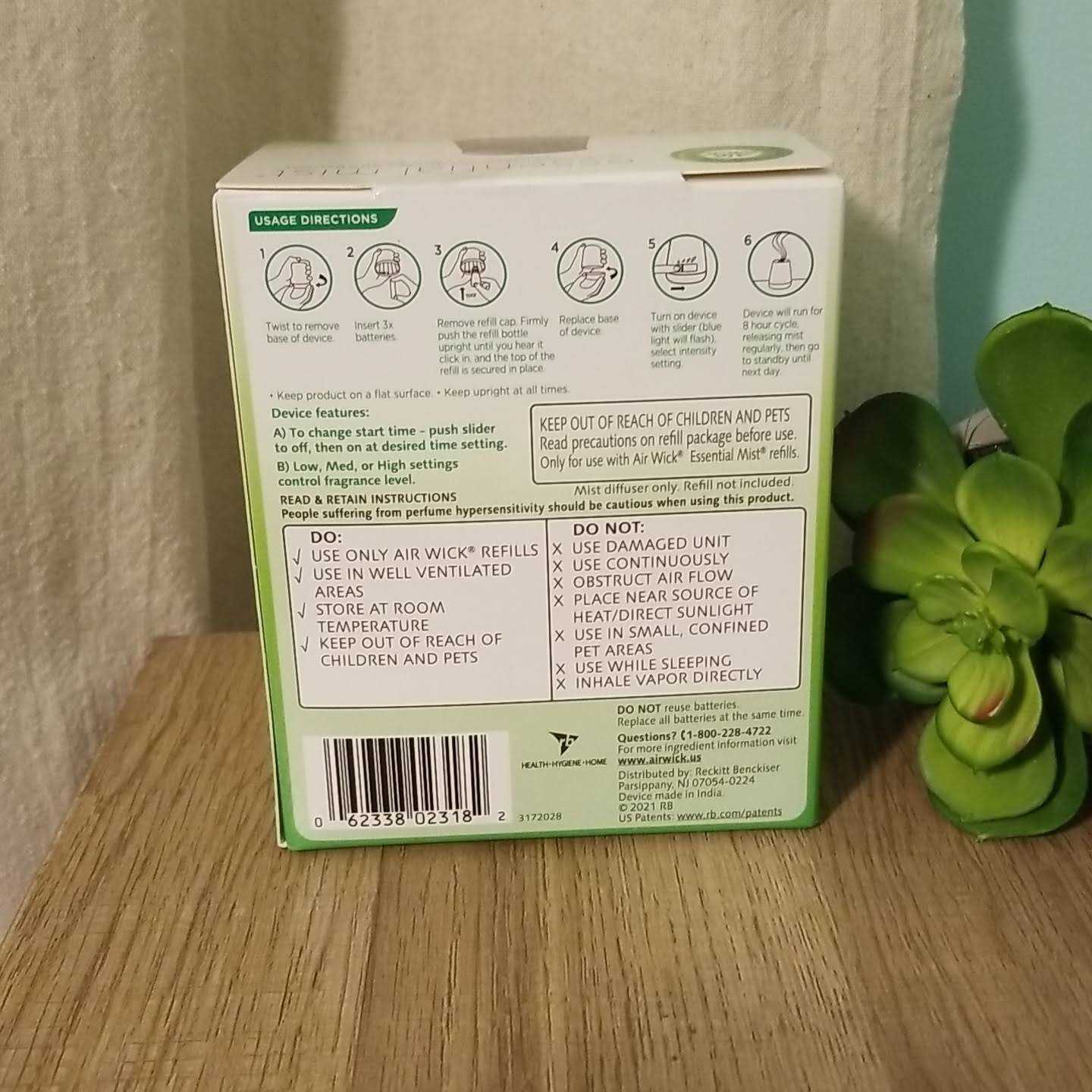 Air Wick Essential Mist Diffuser