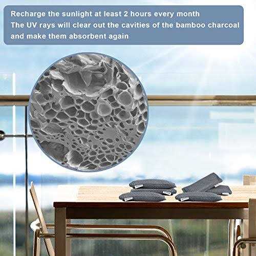 12 Pack Charcoal Shoe Deodorizer Bags