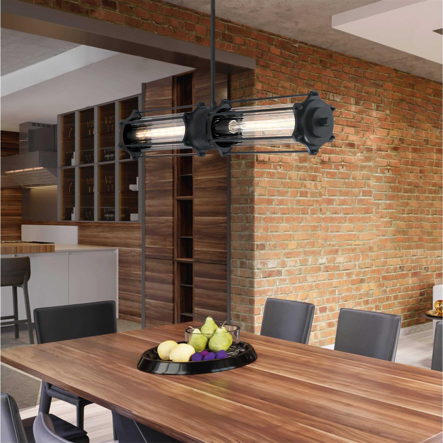 Westinghouse 4518820 6.5 watt & 75 watt Equivalent Clear T9 Dimmable Filament LED Light Bulb with Medium Base