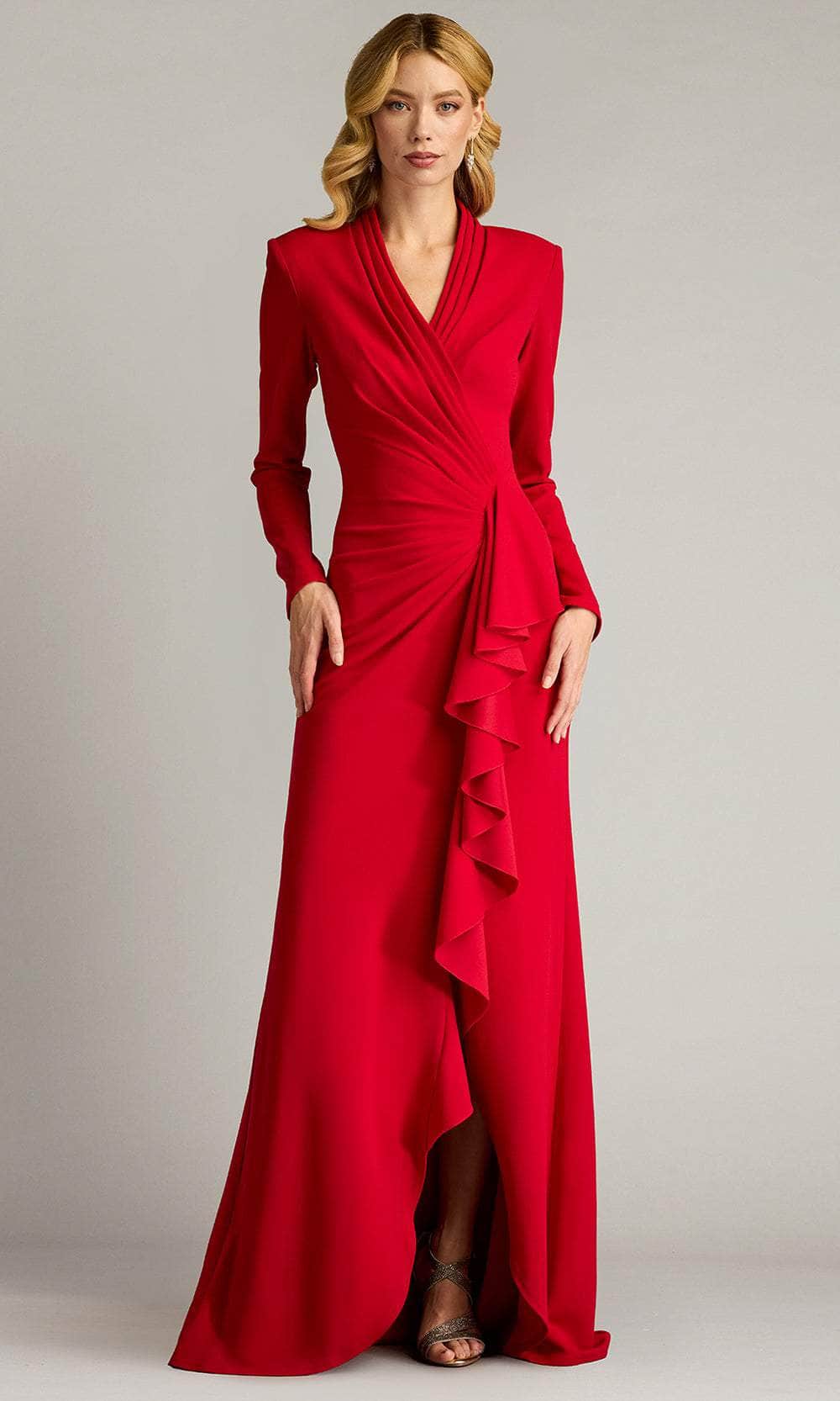 High Slit Trumpet Gown