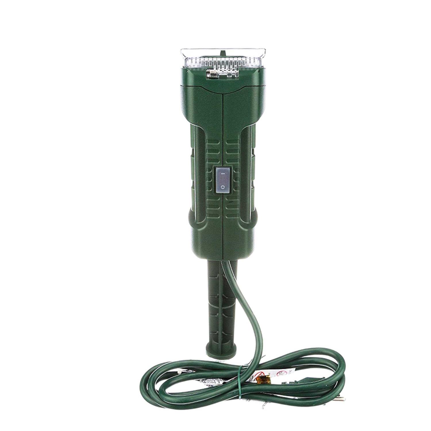 Uninex EC1607 Outdoor Yard Stake with Mechanical Timer Photocell Light Sensor