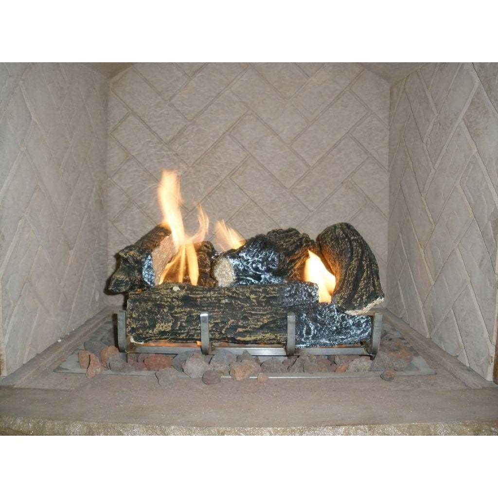 The Outdoor GreatRoom Company Log Set for Gas Fireplace
