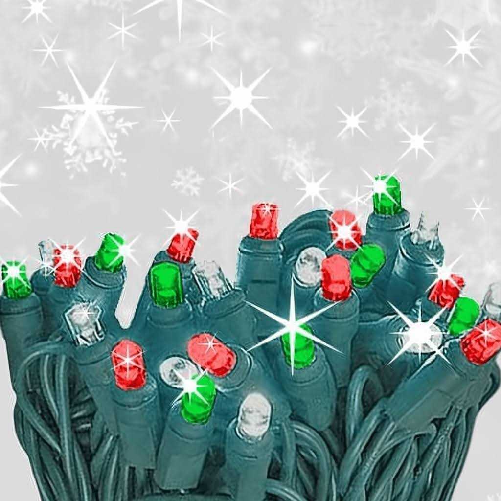 5mm LED Strobe Lights SuperSpark Cool White Strobe Light String