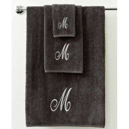 Avanti Cotton Monogram Initial Script Towel