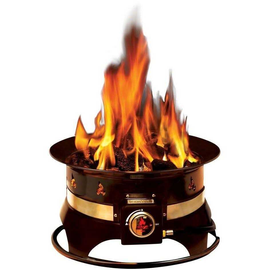 Outland Living Premium Outdoor Portable Propane Fire Pit 870 Compact Gas Firebowl