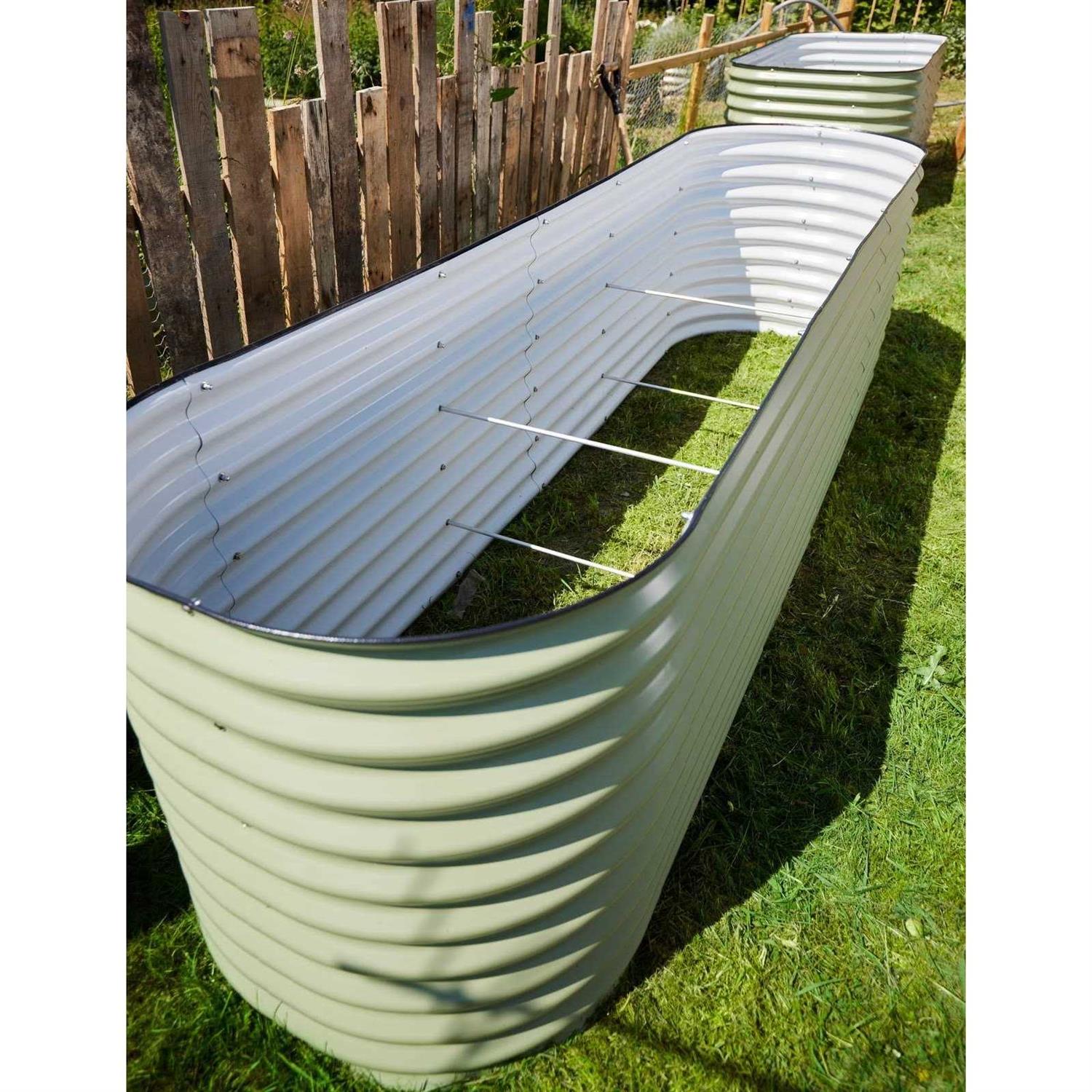 Vego Garden Vego Tall 1 Modular Metal Raised Garden Bed Kit