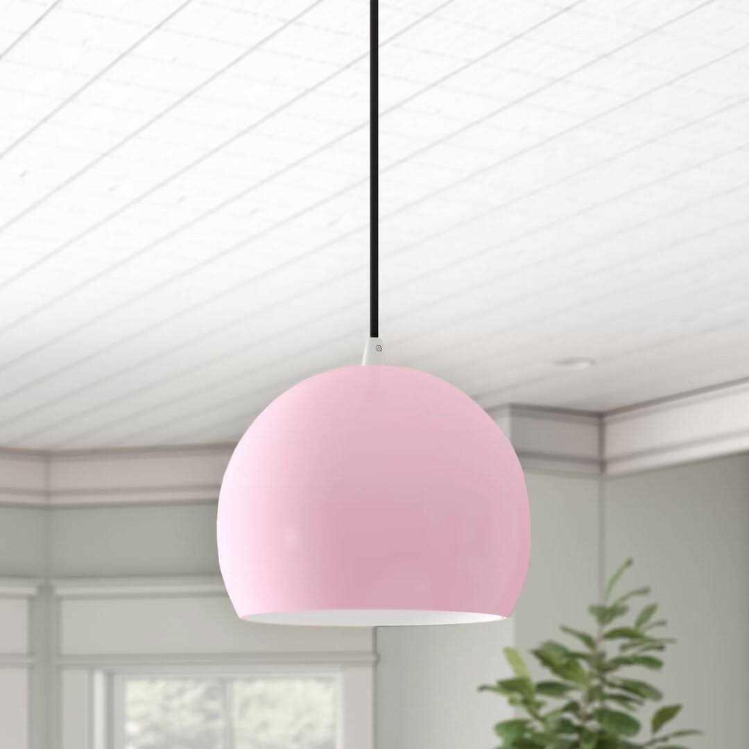 AllModern Schultz 1 Light Single Dome Pendant Finish