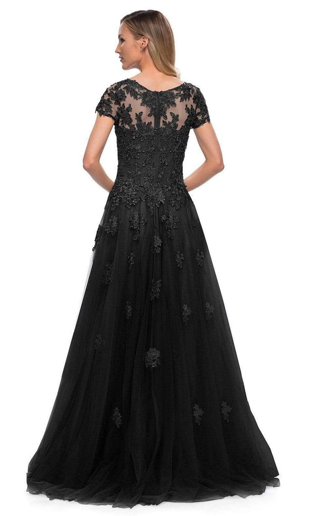29380 Lace Appliques A-Line Mother of the Groom Dress