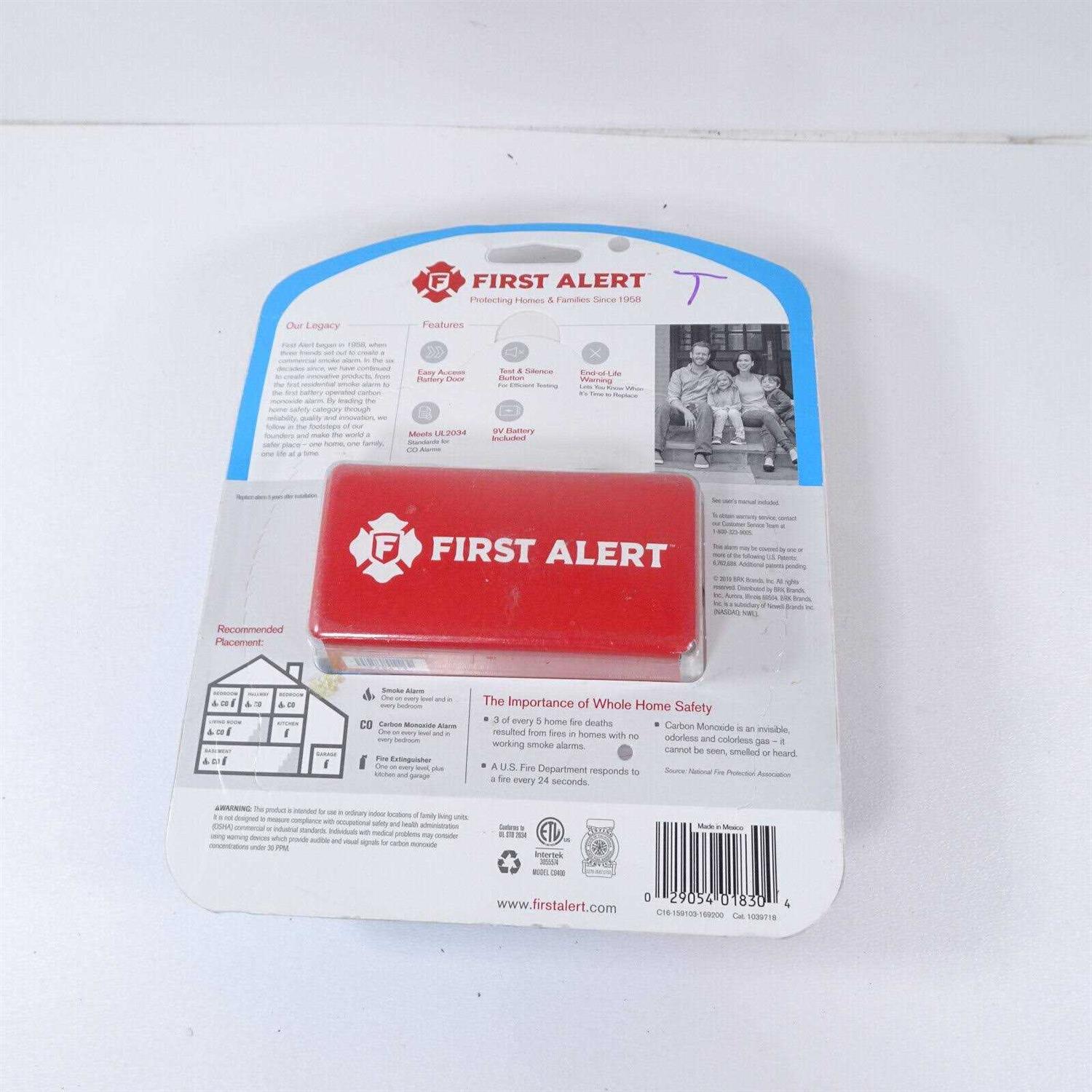 First Alert 1039836 Smoke & Carbon Monoxide Photoelectric Alarm