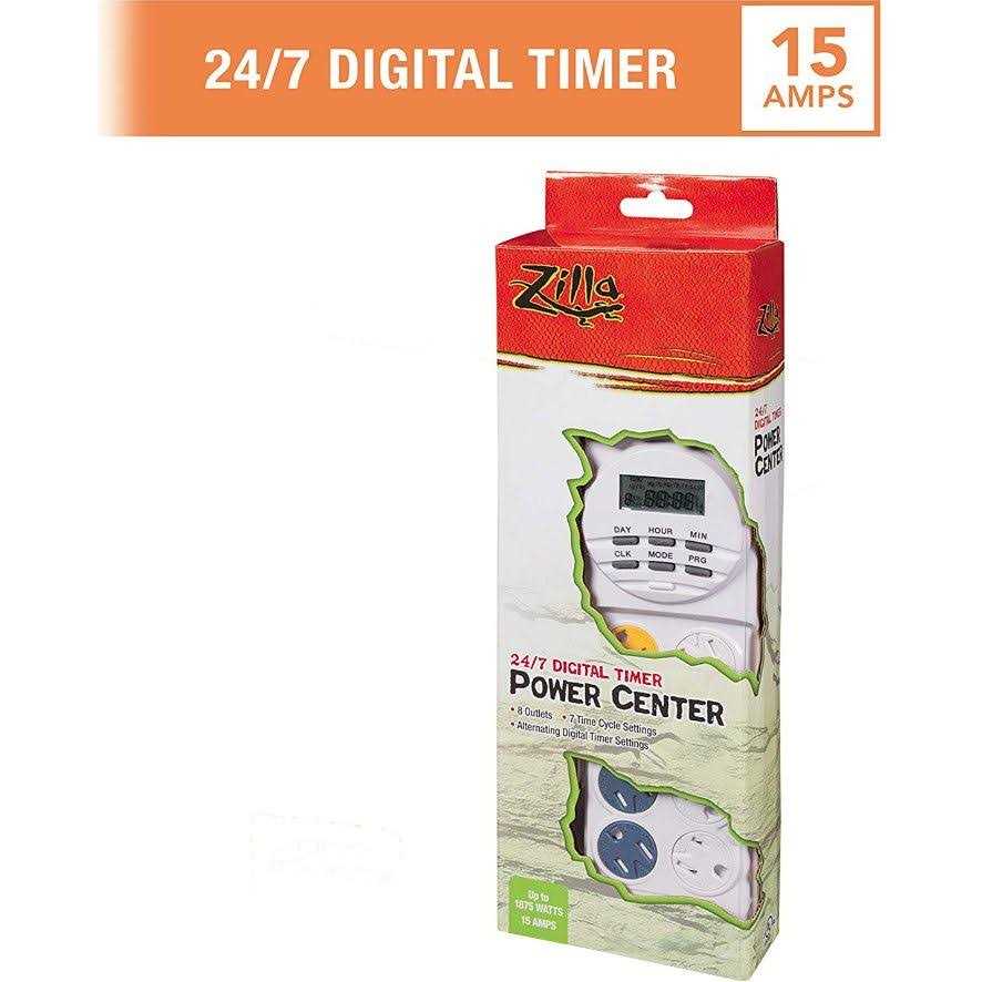 Zilla 24/7 Digital Timer Power Center
