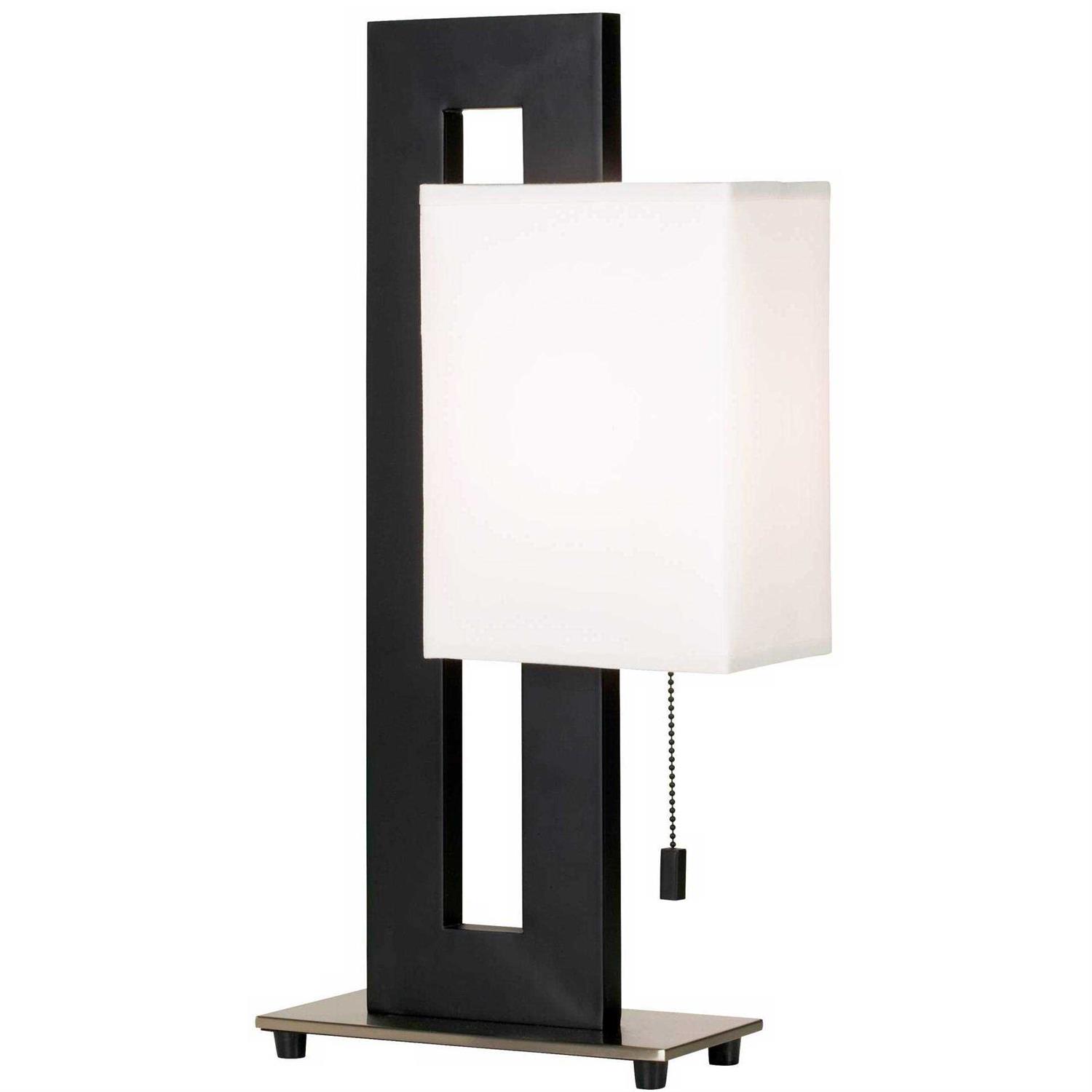 Universal Lighting and Decor Floating Square Table Lamp