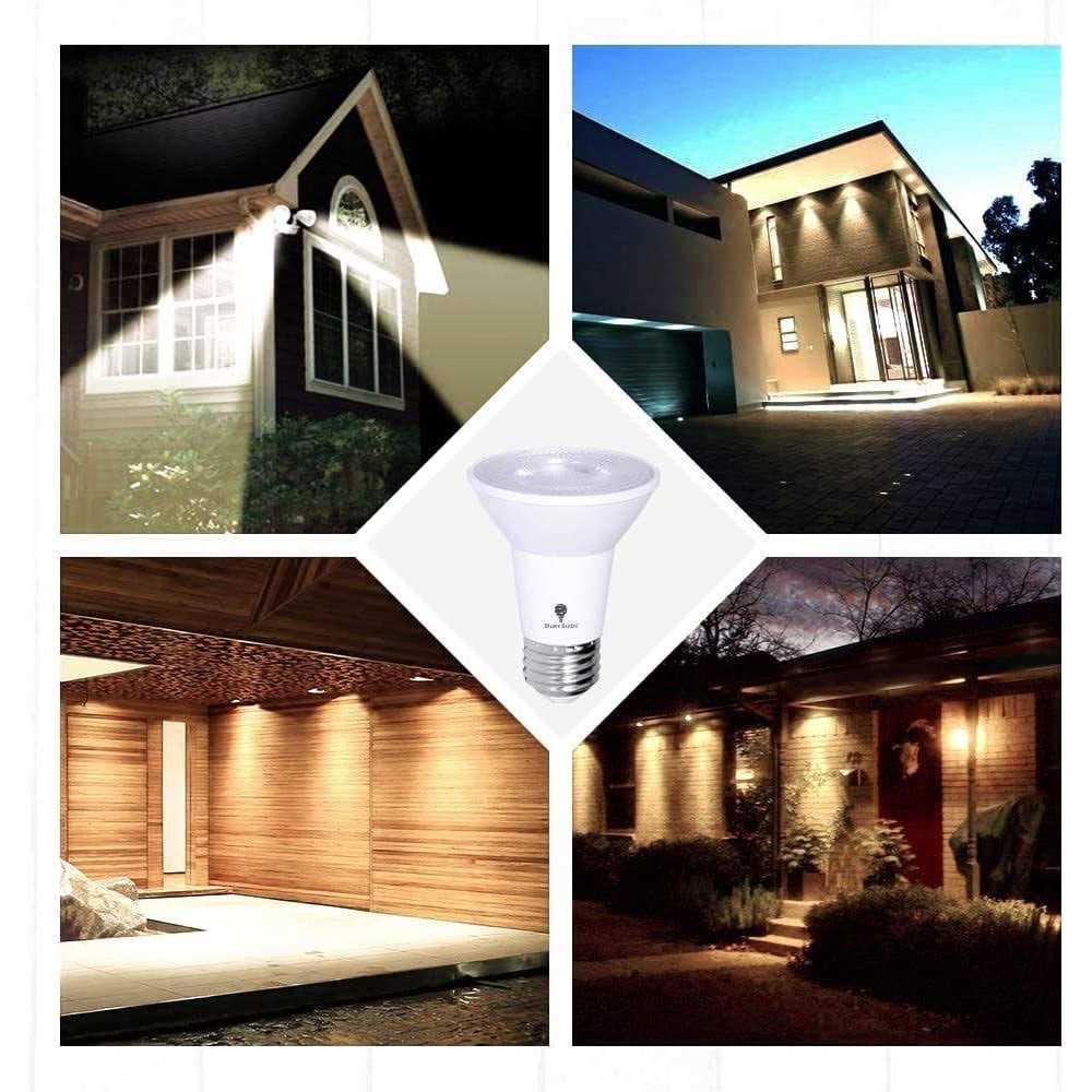Bluex Bulbs 4 Pack Bluex LED Par20 Flood Light Bulb 8W