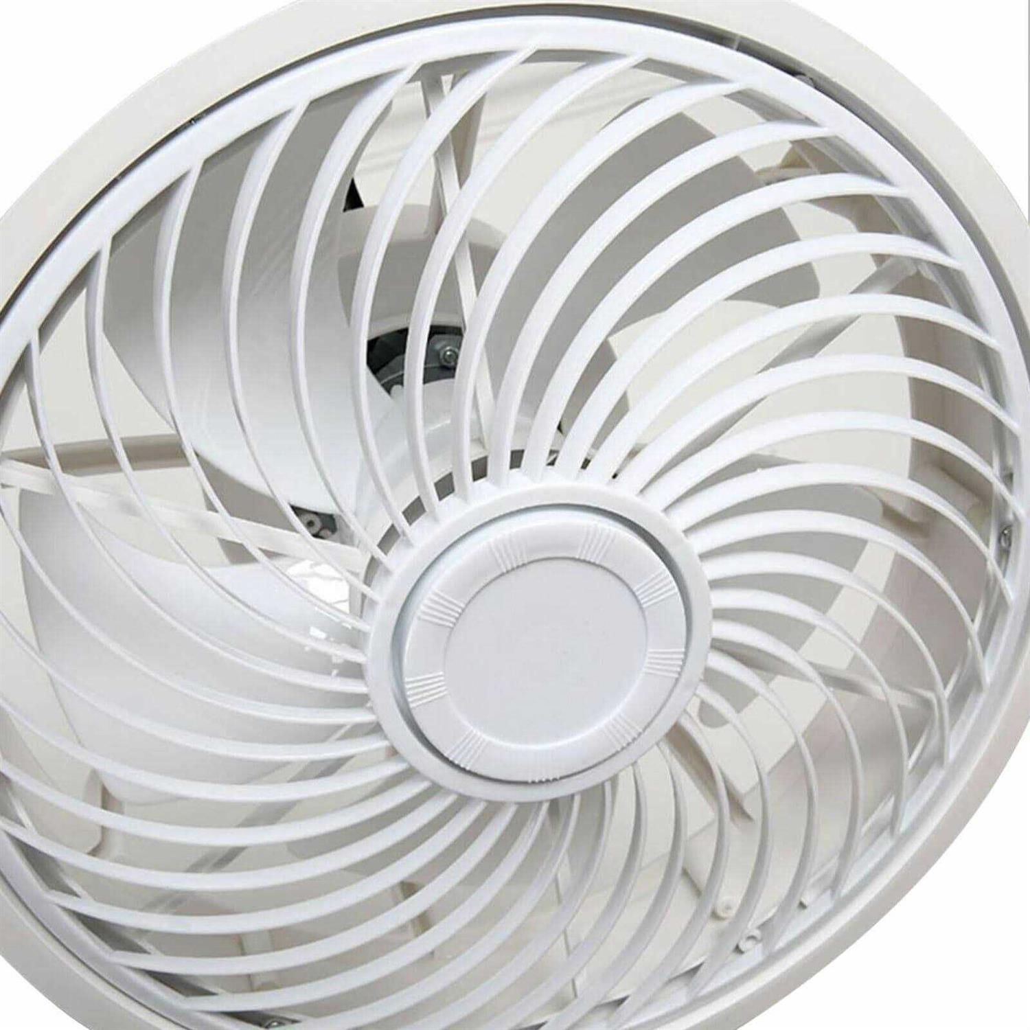 22In Enclosed Low Profile Dimmable Ceiling Fan With Light Wood/Acrylic