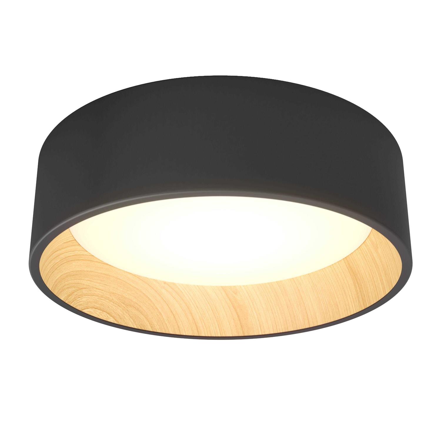 Artika Alton Integrated LED Flush Mount Black
