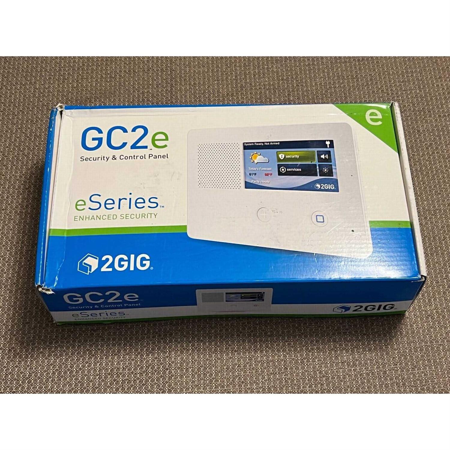 2GIG GC2e eSeries Security & Home Automation Control Panel 2GIG-GC2E-345