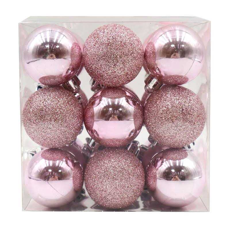 At Home Mix Shatterproof Ornaments