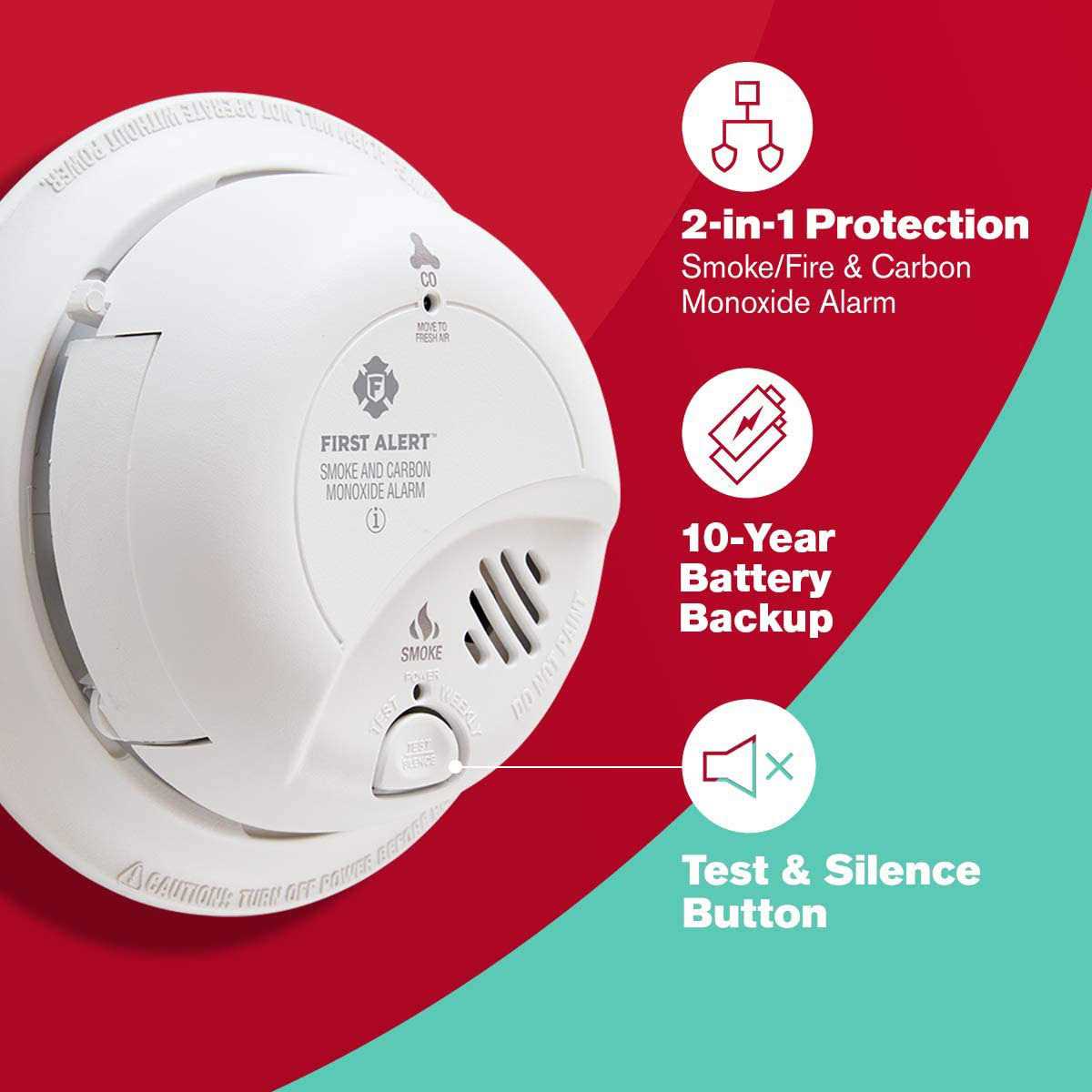 First Alert SC9120LBL Smoke & Carbon Monoxide Alarm