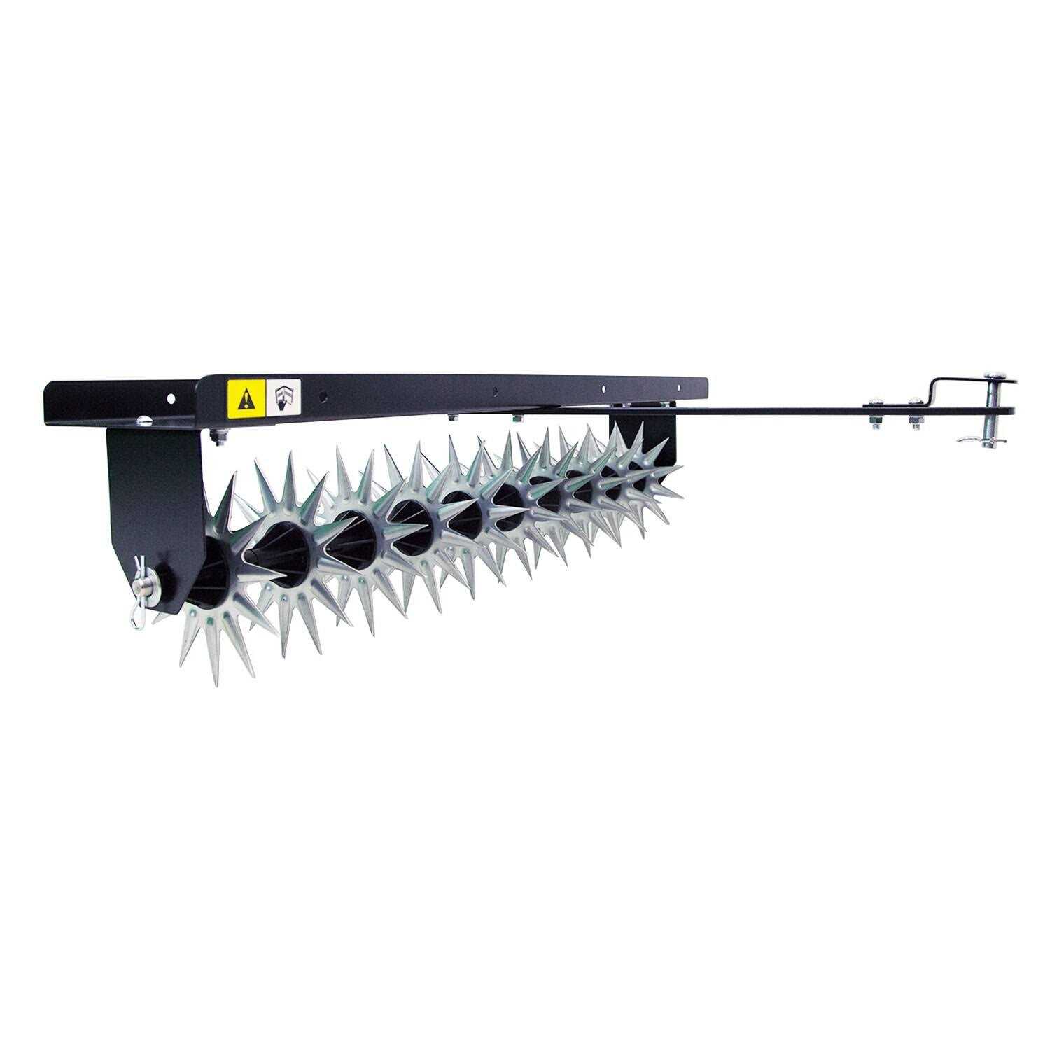 Brinly 40-in Spike Aerator with 3D Tines and Universal Hitch SA-401BH