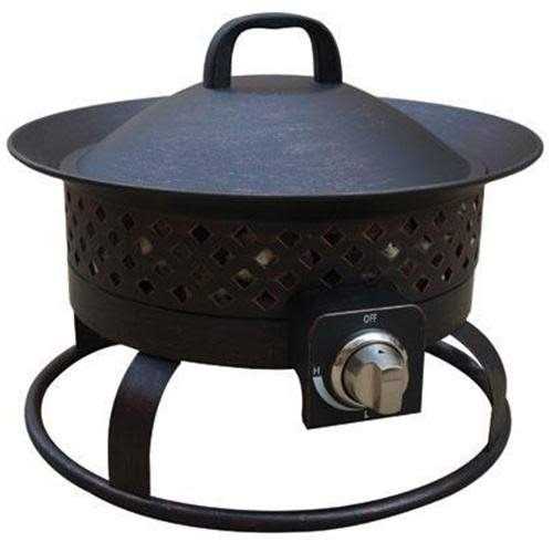 Bond Aurora Steel Gas Fire Bowl