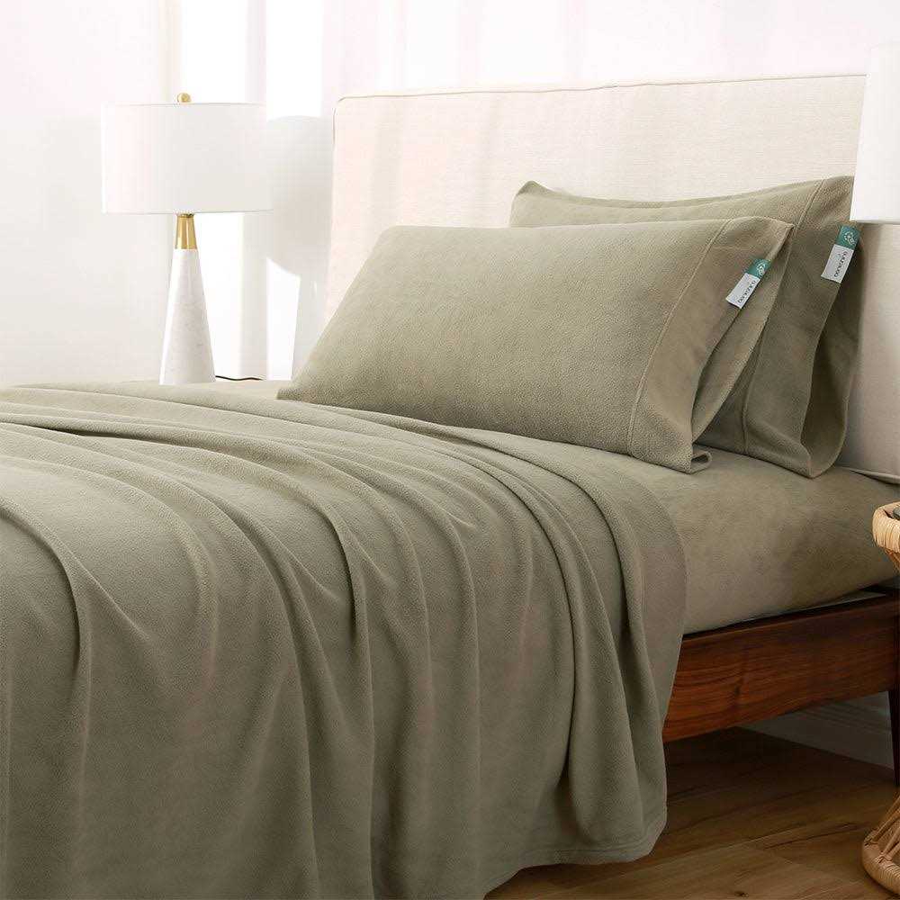 All-Season Microfleece Sheet Set Sheets berkshire Blanket and Home Co