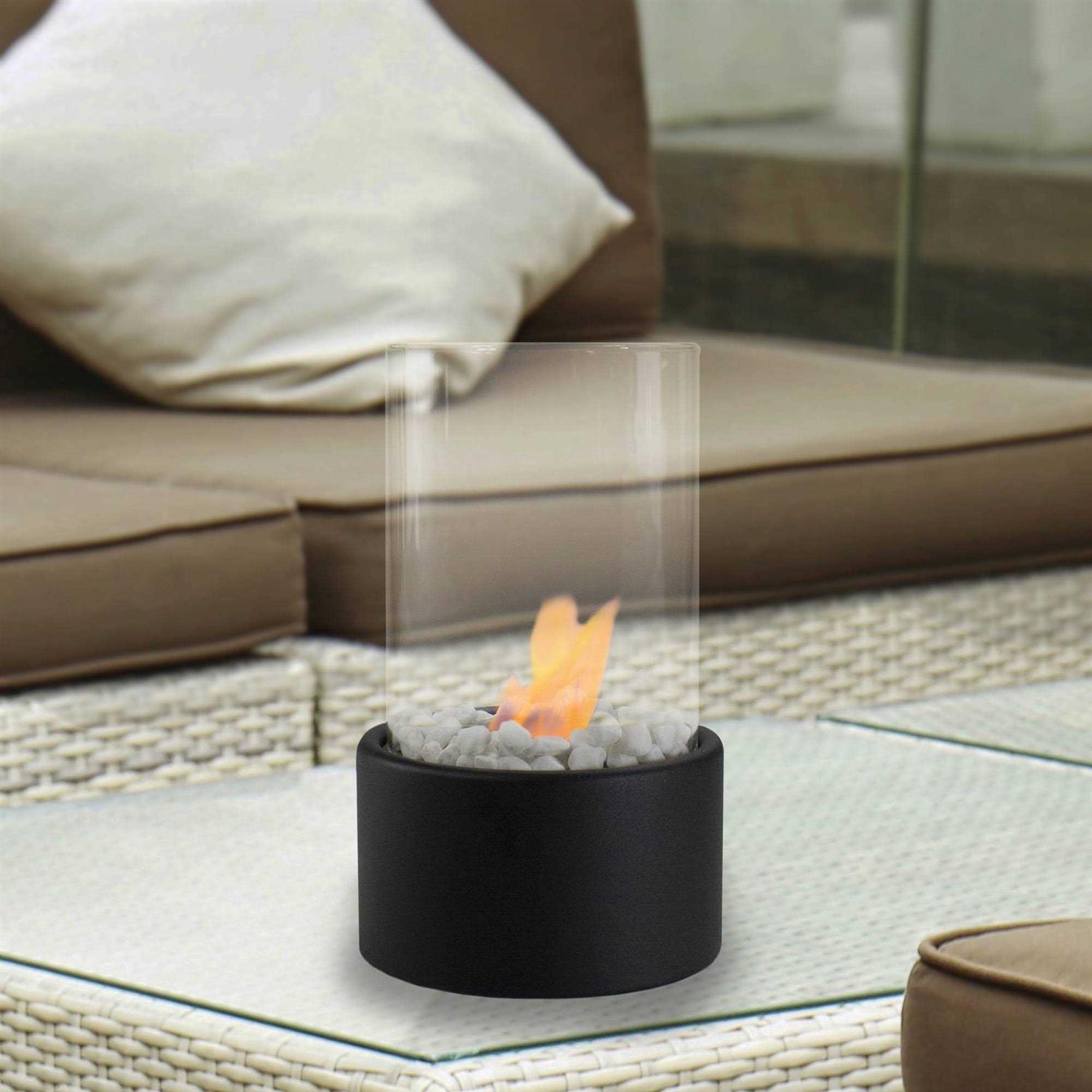 Northlight 10.5 Bio Ethanol Round Portable Tabletop Fireplace