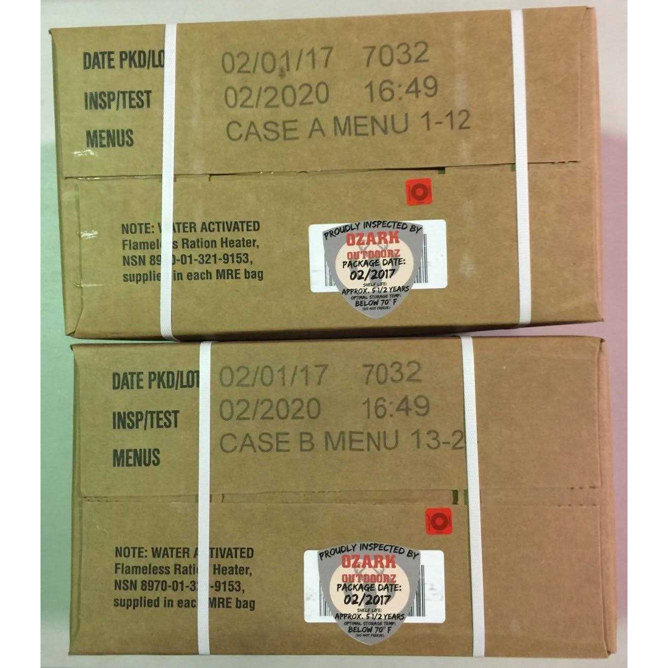 Mre 2020 Inspection Date Case Meals with 2020 Inspection Date