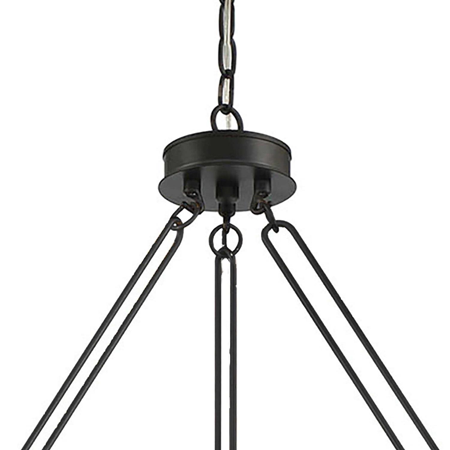 Acroma 12-light 40In Modern Farmhouse Wagon Wheel Chandelier