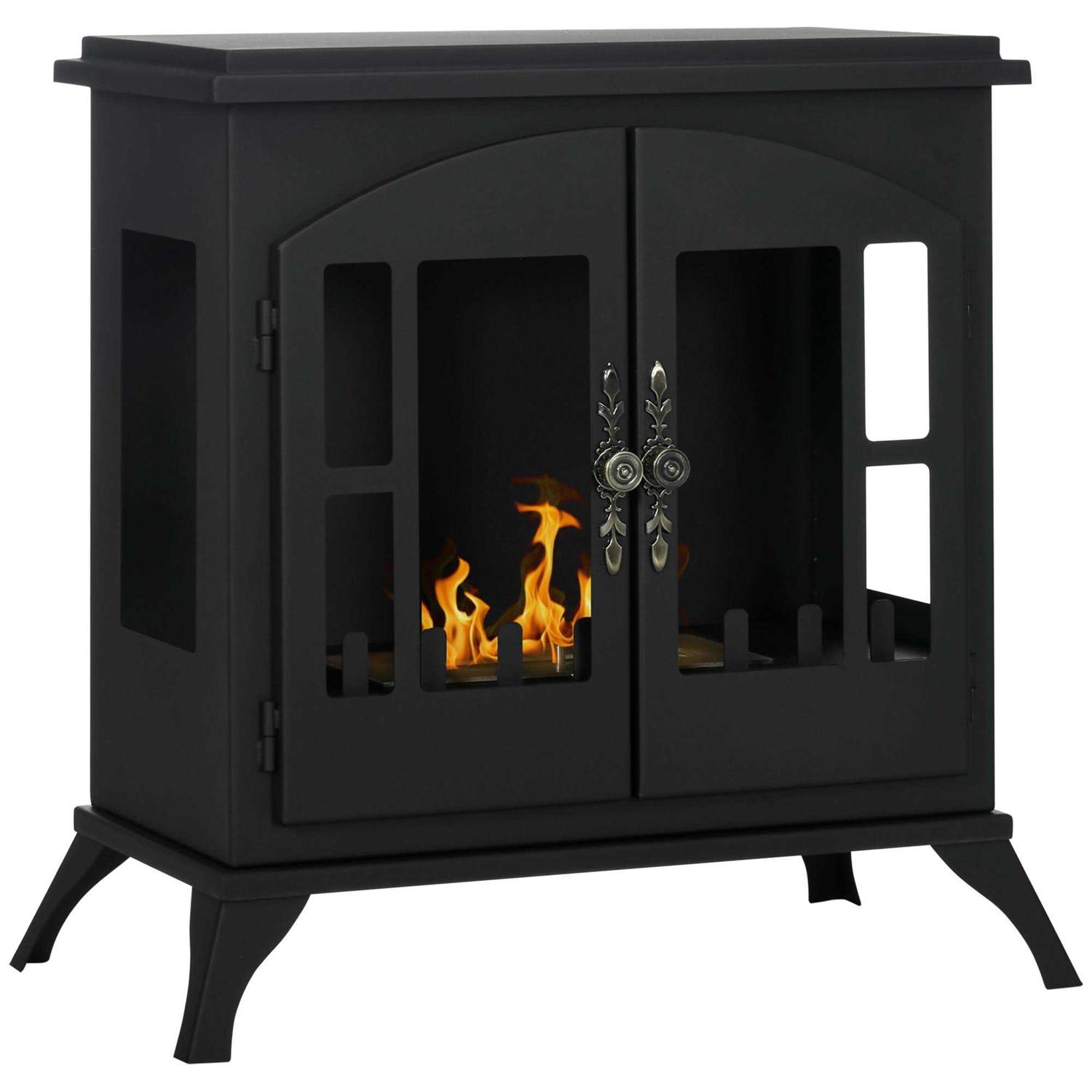 Homcom Freestanding Ethanol Fireplace Stove