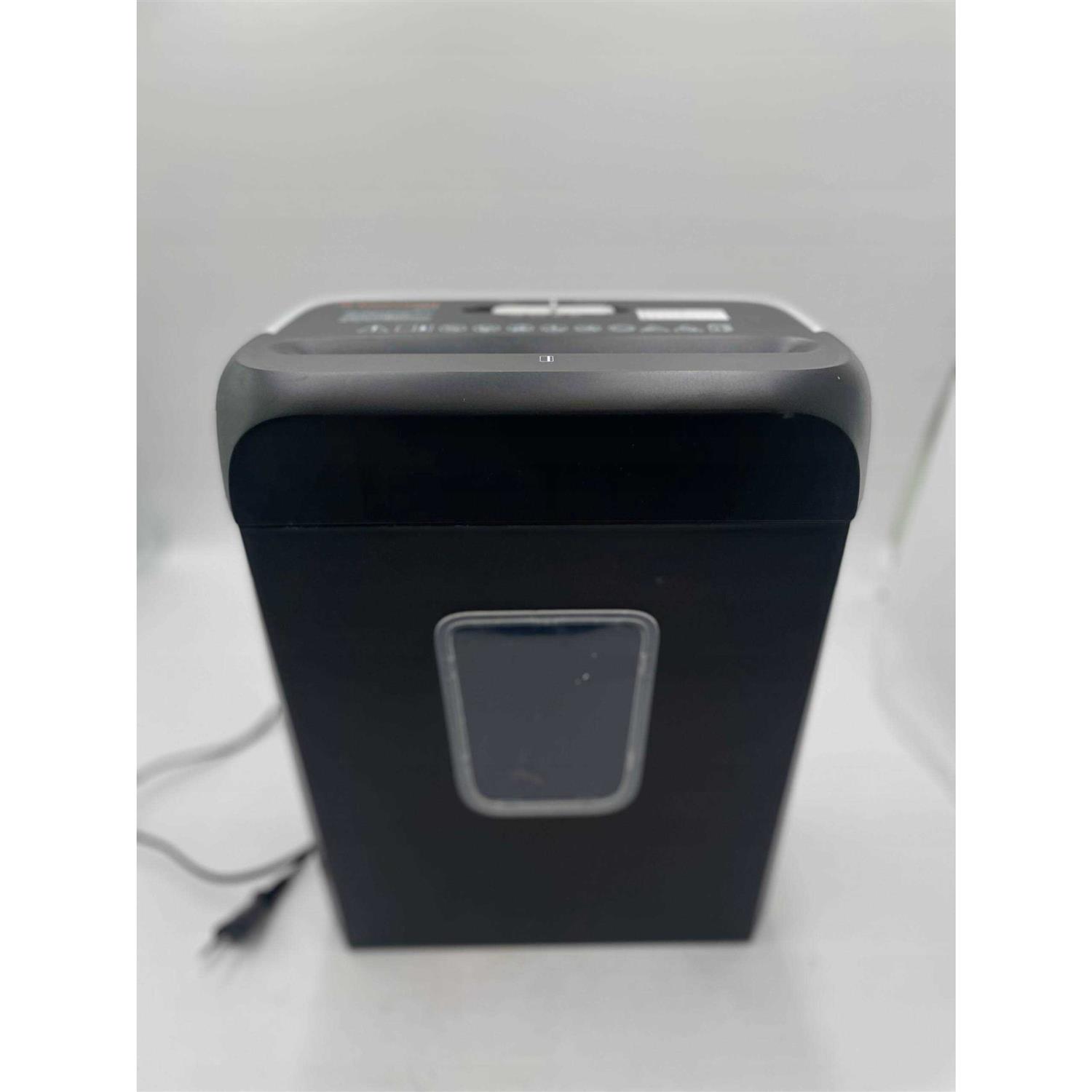 Bonsaii Paper Shredder for Home Use,6-Sheet Crosscut Paper and Credit Card Shredder for Home Office with Handle for Document,Mail,Staple